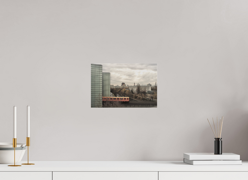 30 x 20 cm, Photo Print Under Acrylic Glass Berlin Color